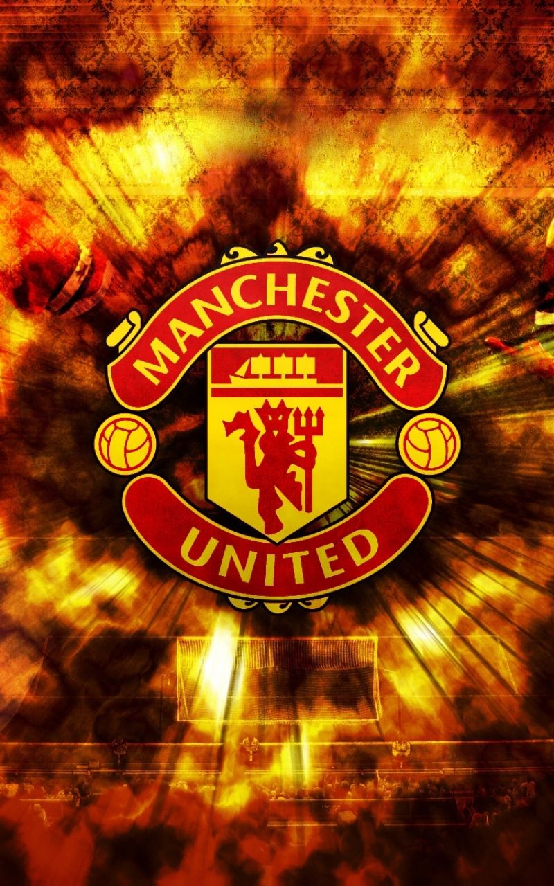 Download Wallpaper 800x1280 Manchester united Background