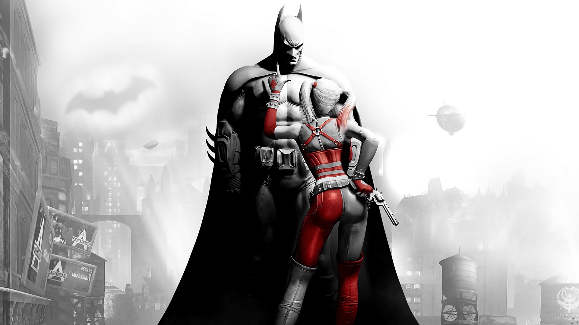 Batman And Harley Quinn Wallpaper In Jpg Format For