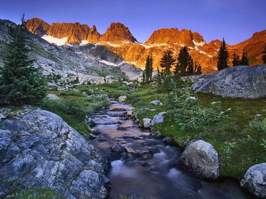 Ansel Adams Wilderness Sierra National Forest California