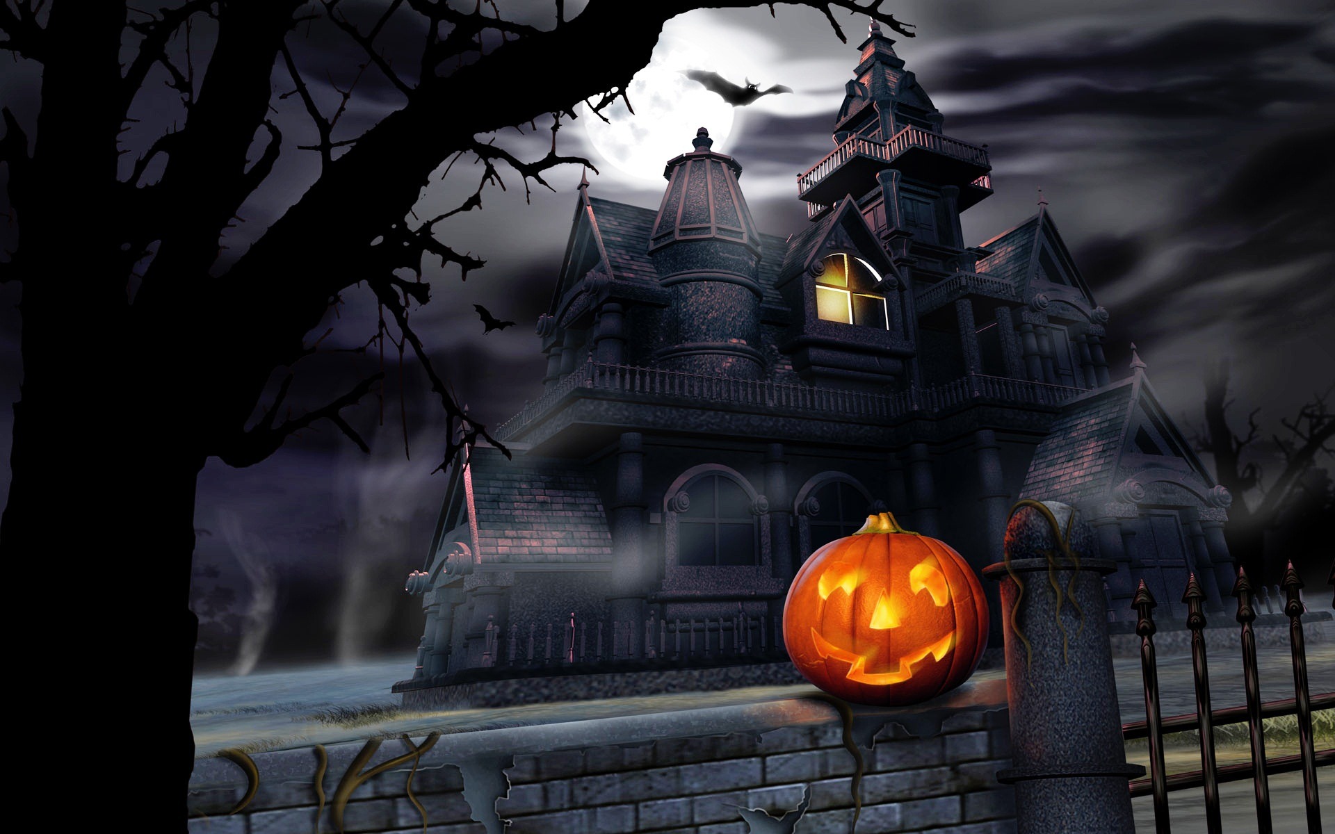 Halloween Desktop Background For Kids With Resolutions