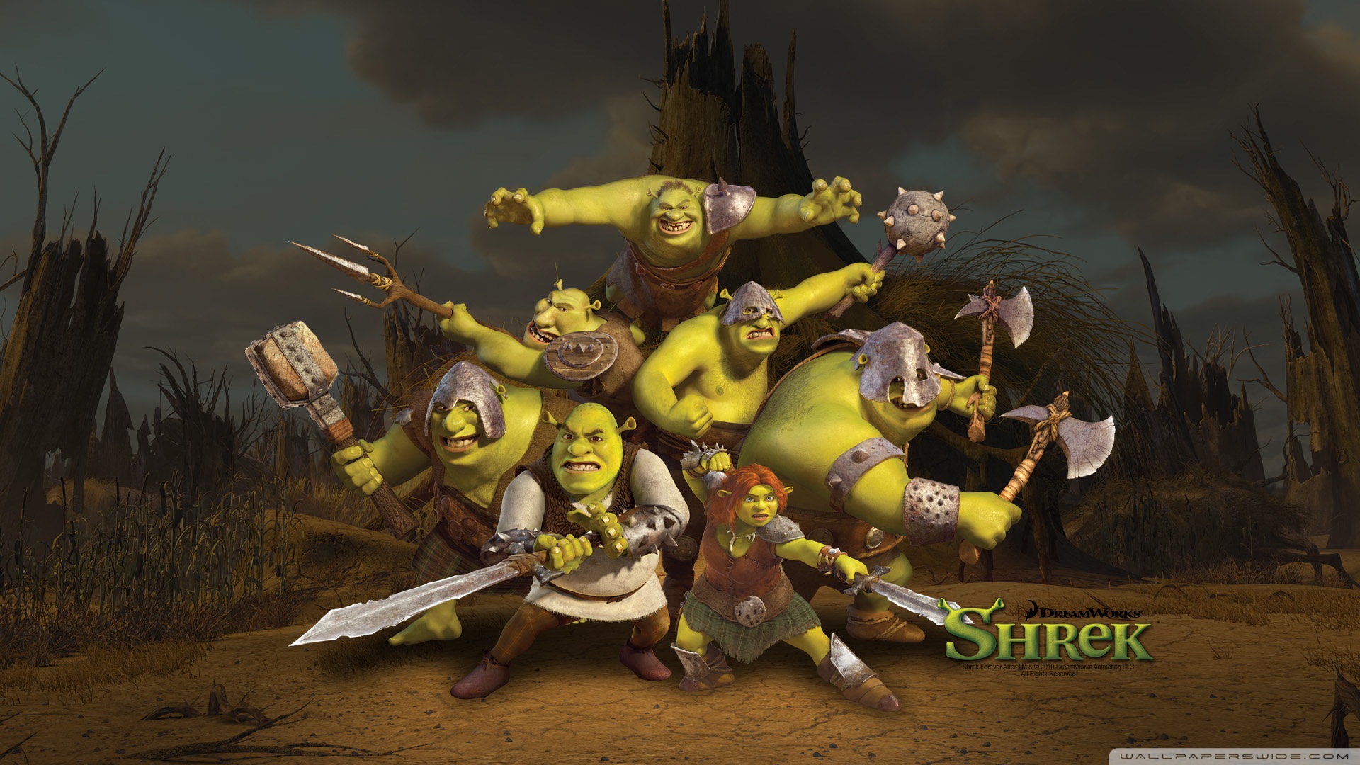 Ogres Shrek The Final Chapter Ultra HD Desktop Background