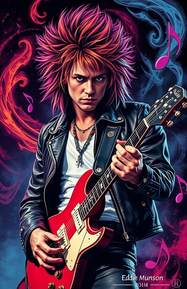 Eddie Munson Wallpaper
