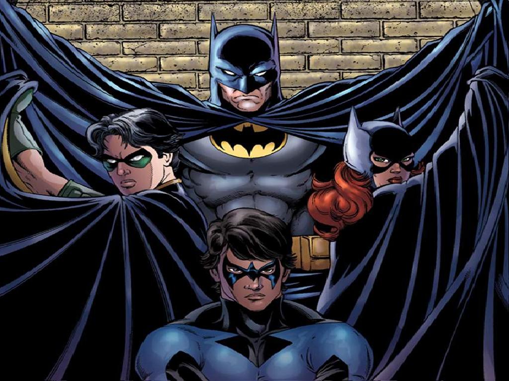 Batman Robin and Batgirl 1024 x 768
