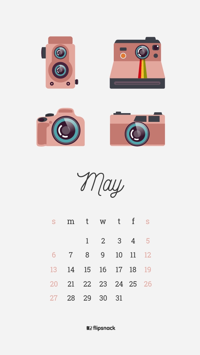May Calendar Wallpaper Wed Ease