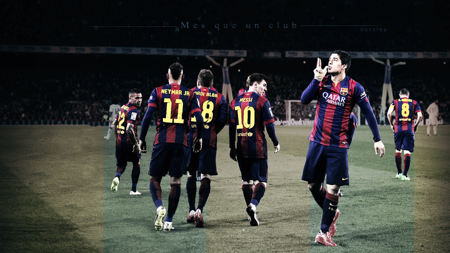 FC Barcelona 2015 wallpaper by MaRaYu9 on
