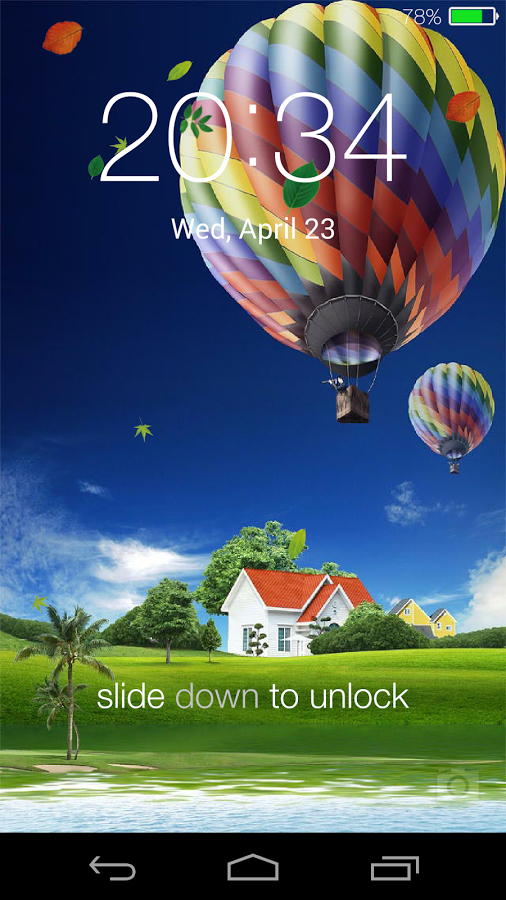 Spring Live Wallpaper Lock Android Apps On Google Play