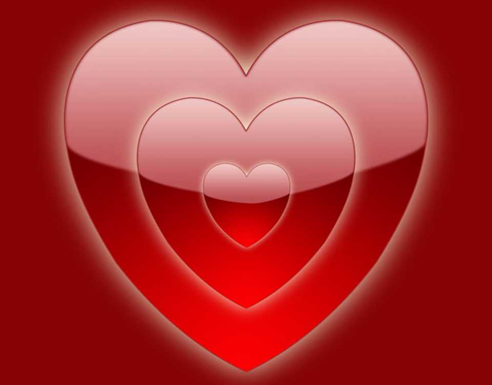 Shiney Red Heart Background Image Wallpaper Or Texture For Any