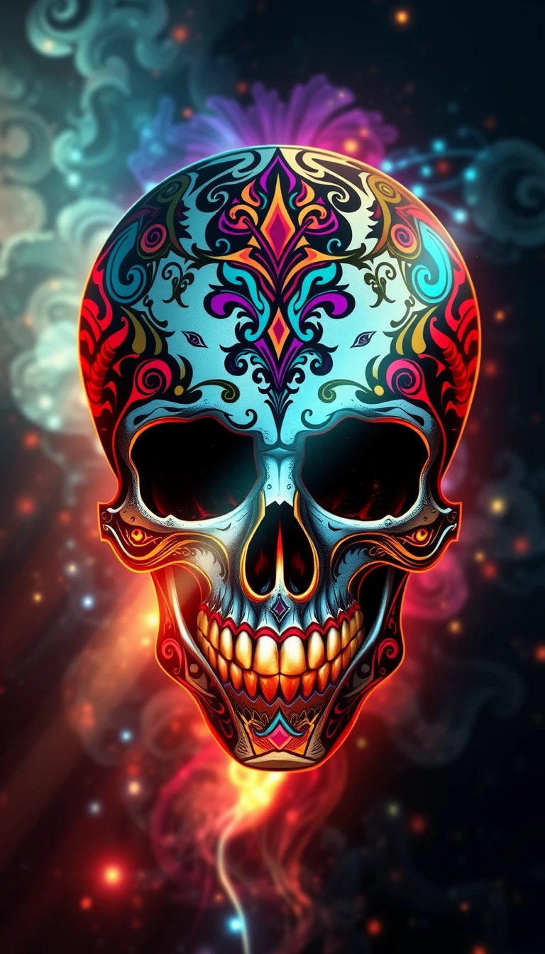 Skull Wallpaper For Mobile