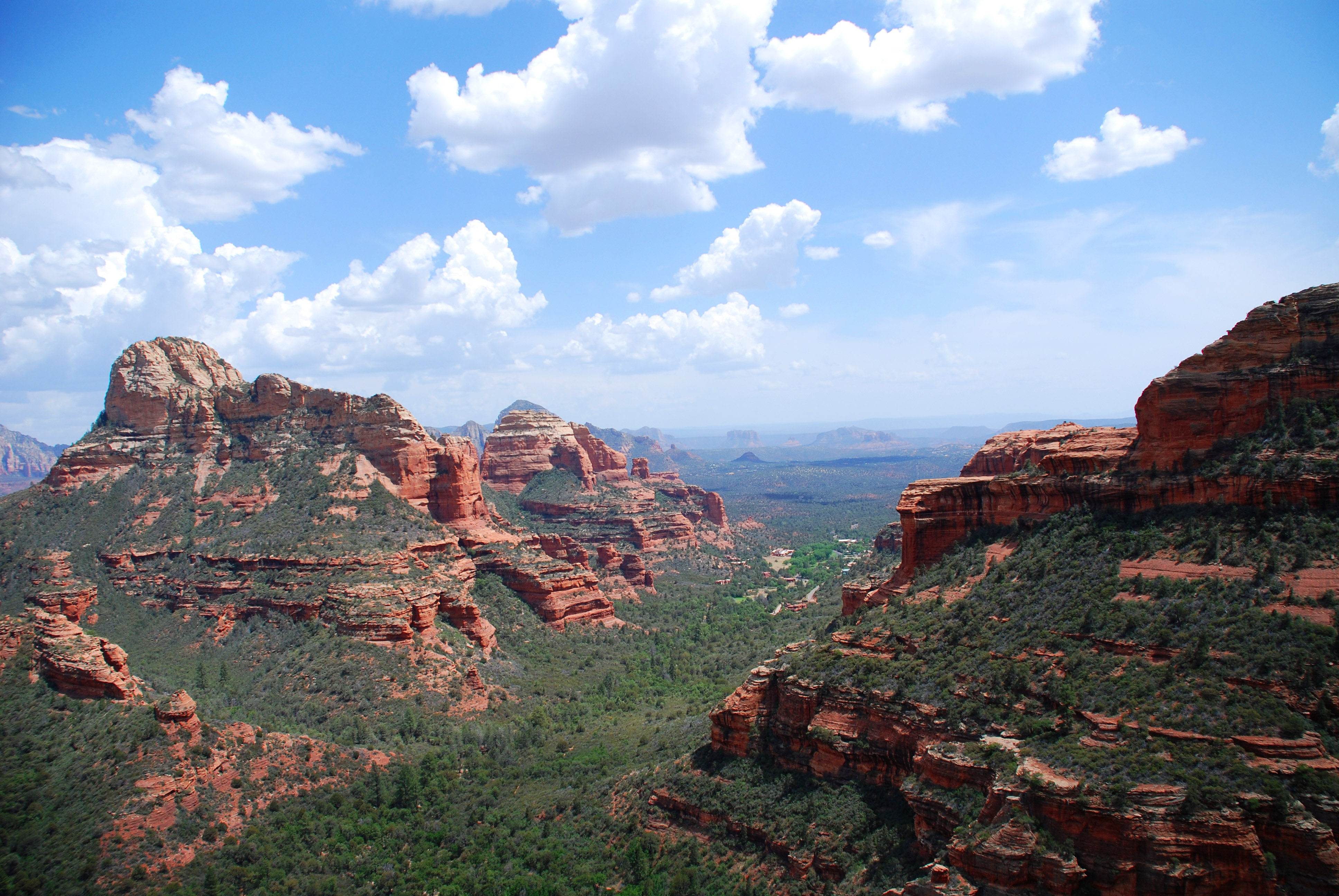 Canyons And Buttes Travel Wallpaper Stock Photo