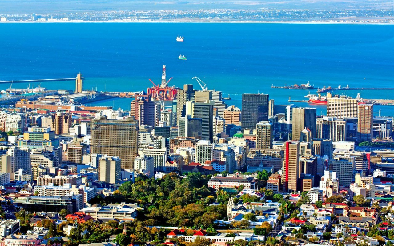 Cape Town Landscape HD Background Wallpaper Wallpaperlepi