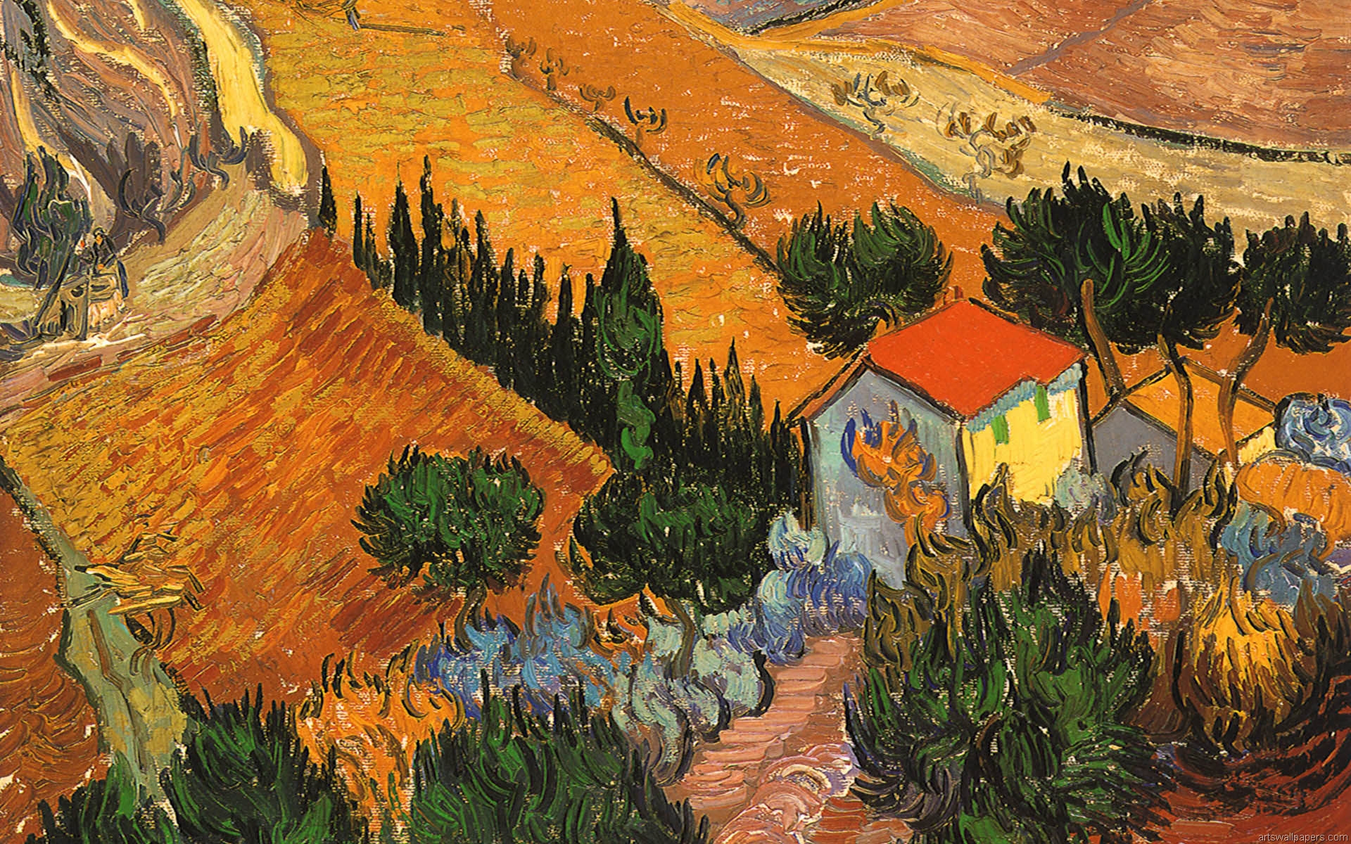 Art Wallpaper Vincent Van Gogh Painting Image Image15 Htm