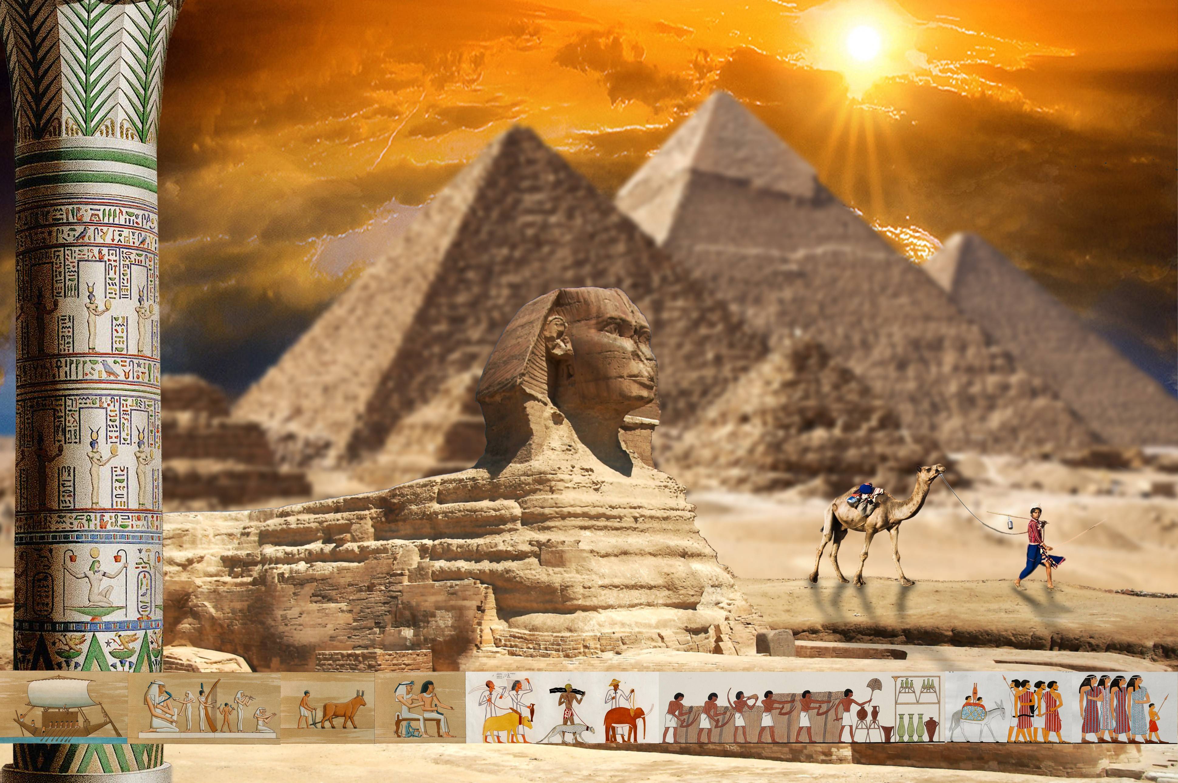 Sphinx Wallpaper HD