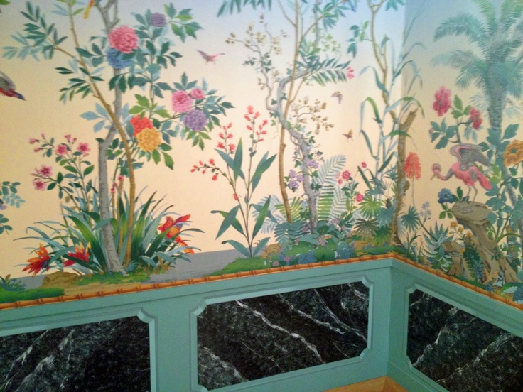 Zuber Wallpaper From The S In A David Adler House