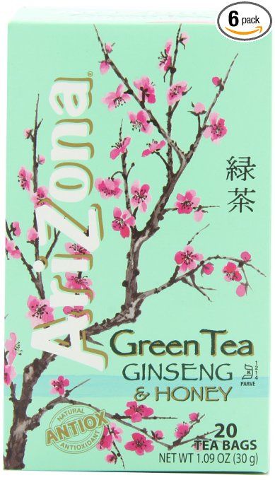  Arizona Green Teas Mint Green Tea Bags Arizona Tea Arizona Drink