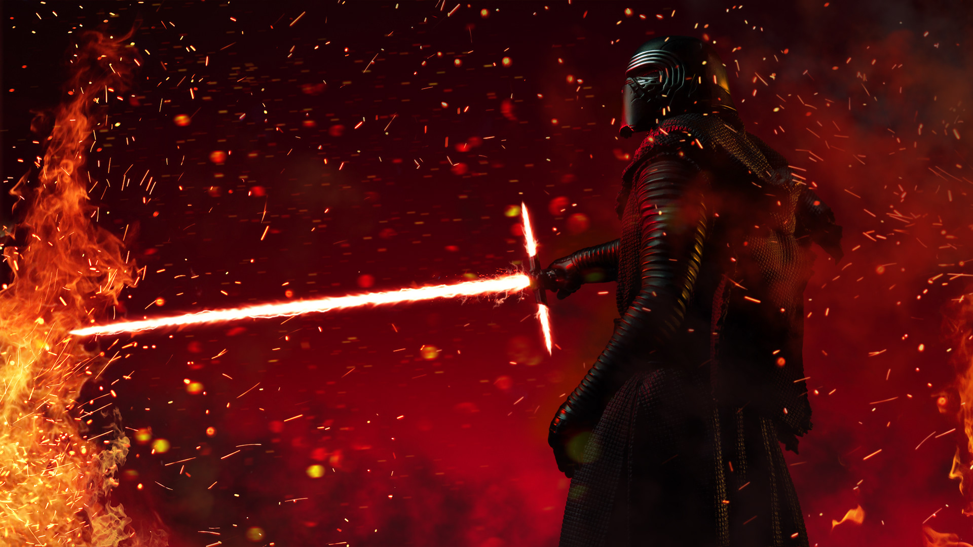 Lightsaber Star Wars Kylo Ren Movie Wallpaper