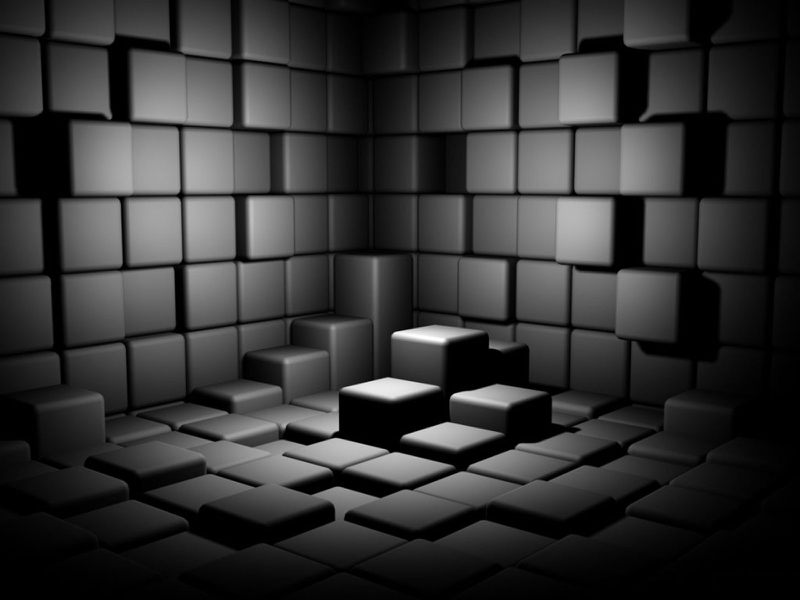 3d Abstract Cube Room And Cg HD Desktop Wallpaper