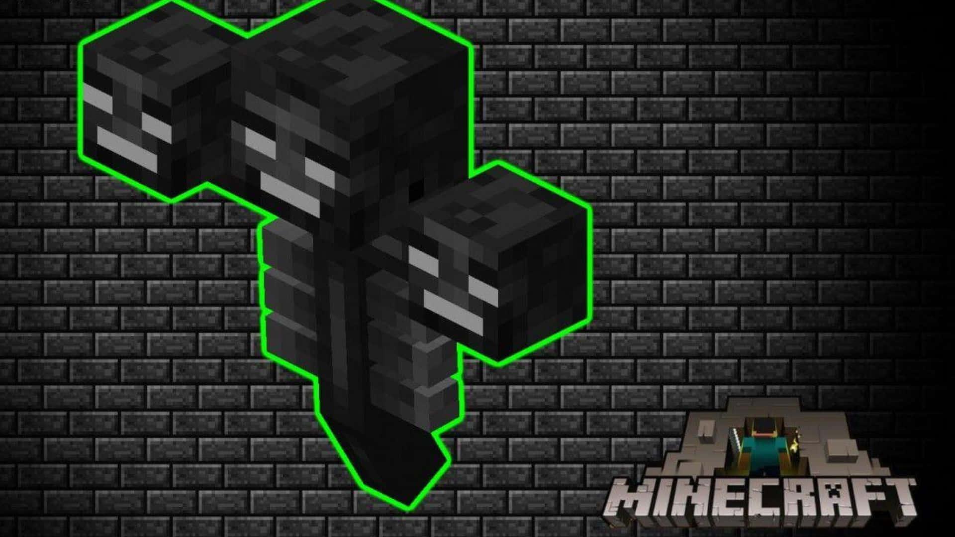 Minecraft Wither Unleashed In The Her Wallpaper