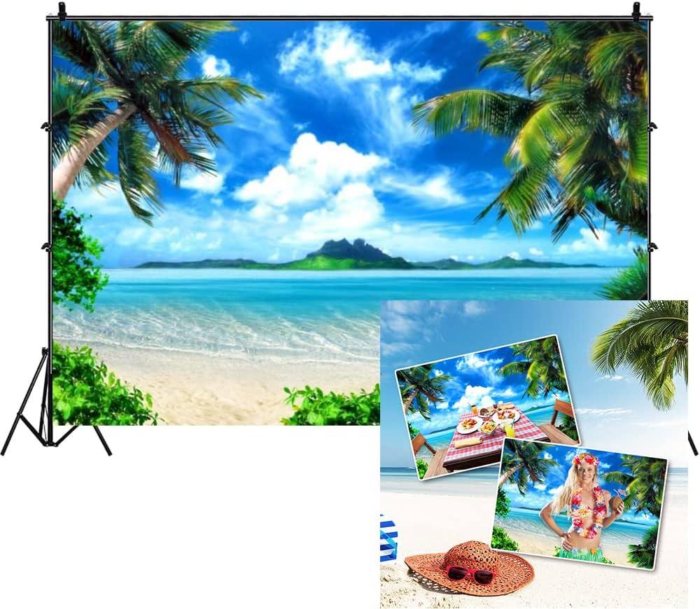 Amazon Aofoto Tropical Beach Photography Background