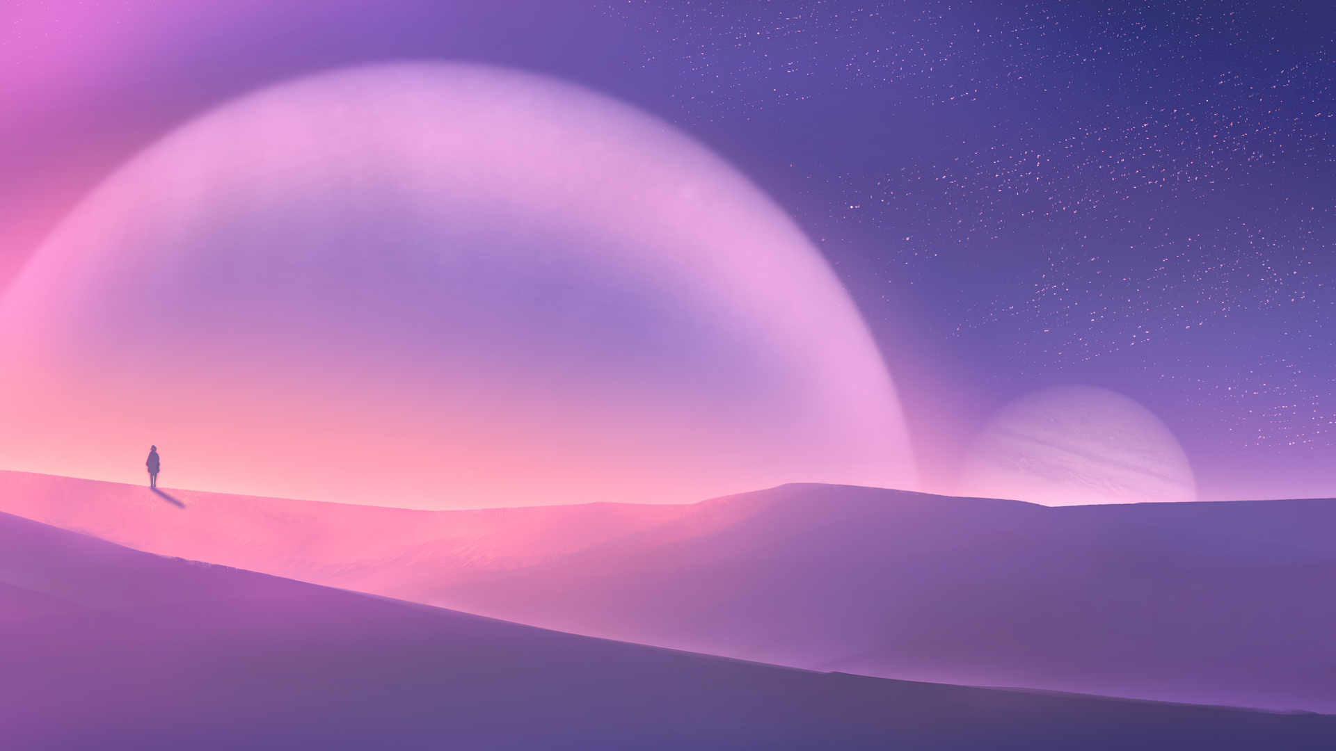 Sci Fi Landscape HD Wallpaper