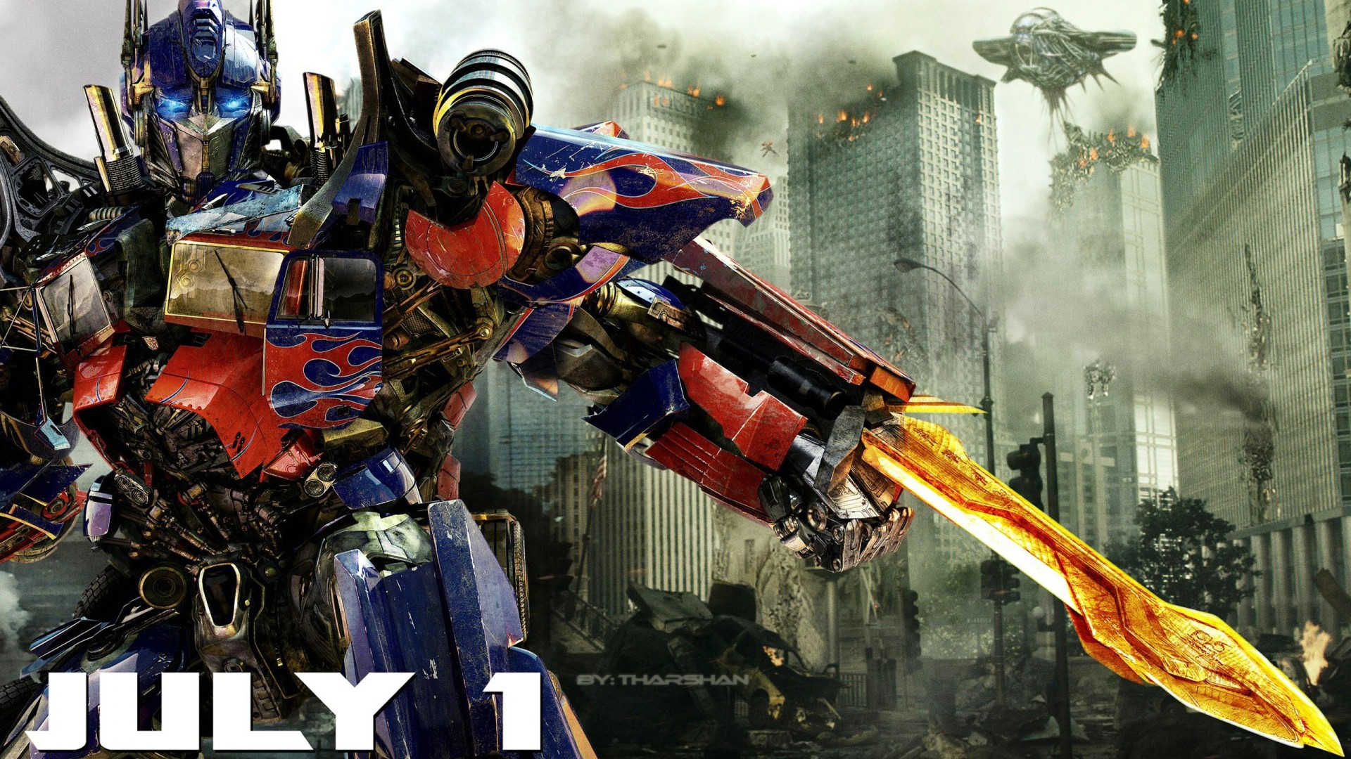 Wallpaper HD Transformers Optimus Prime