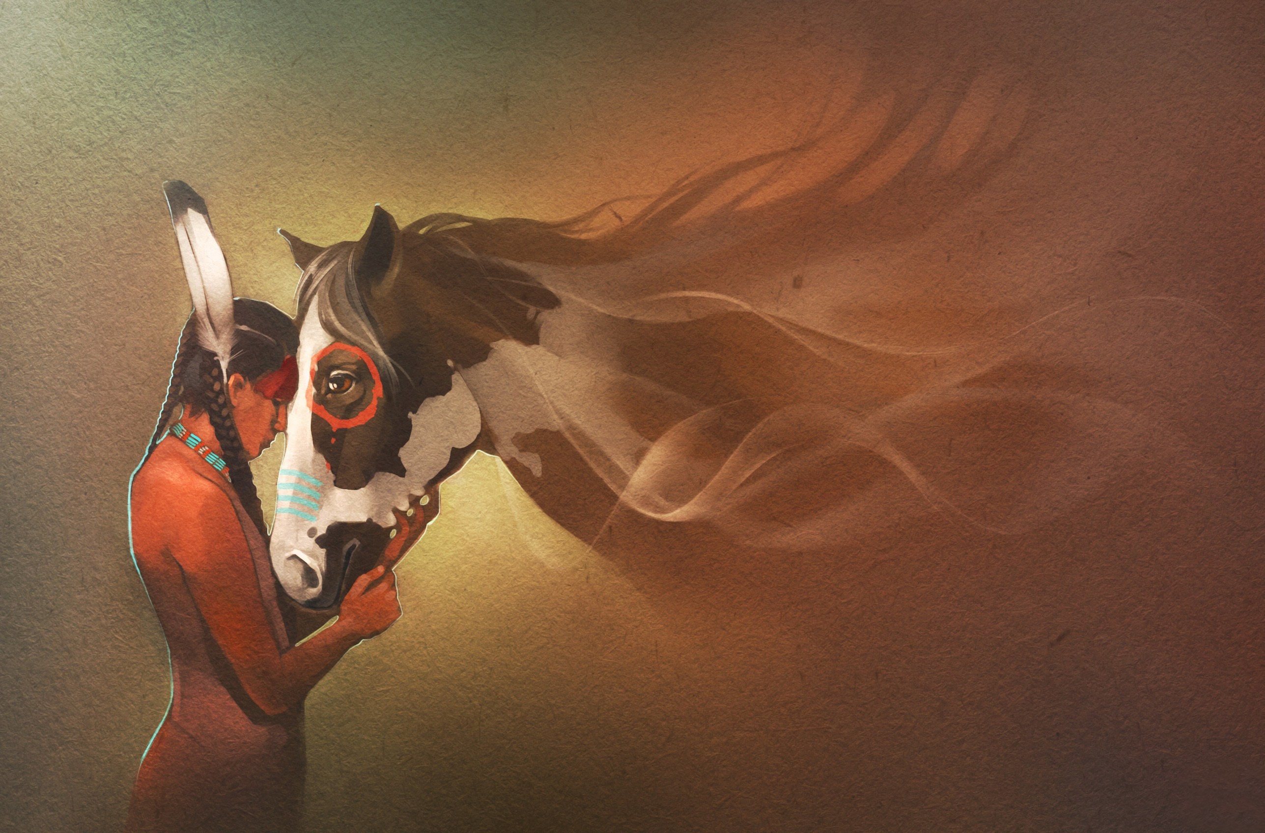 Indian Horse Wallpaper Image