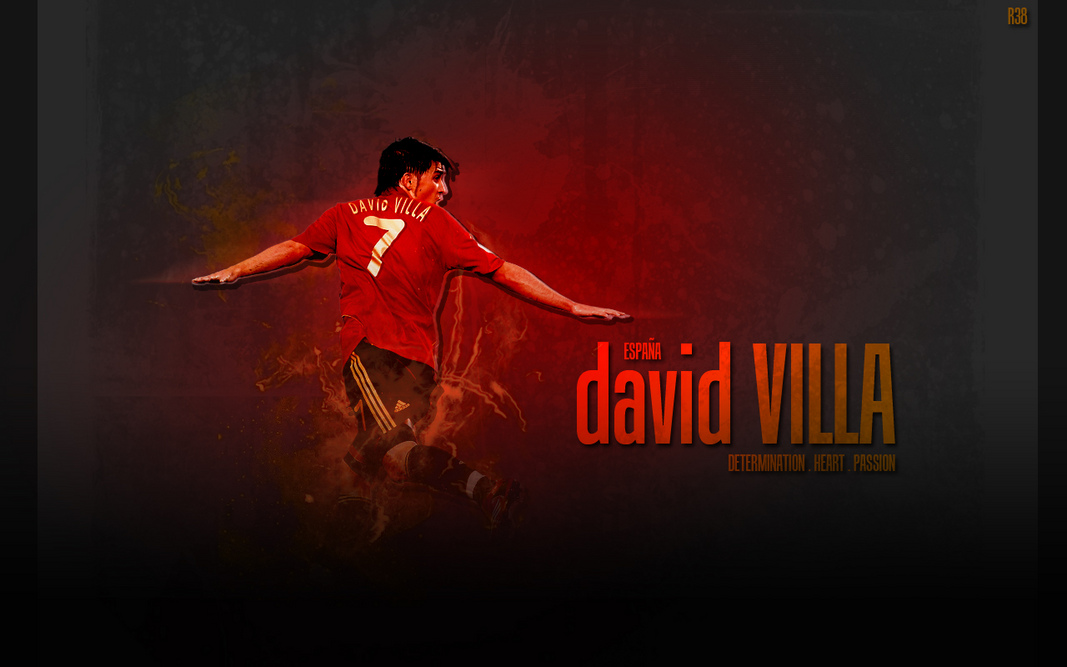 David Villa Wallpaper Valencia Football