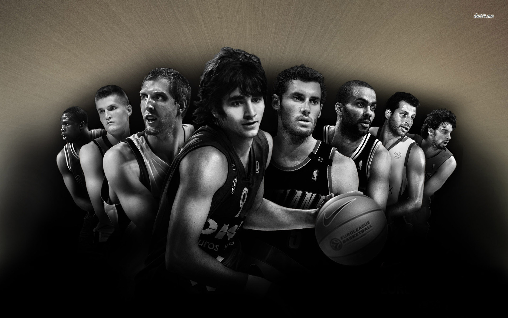 Basketball Team Europe Wallpaper Sport