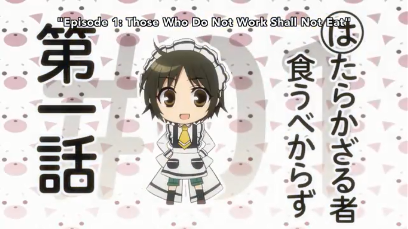 Episode Those Who Do Not Work Shall Eat Shounen Maid