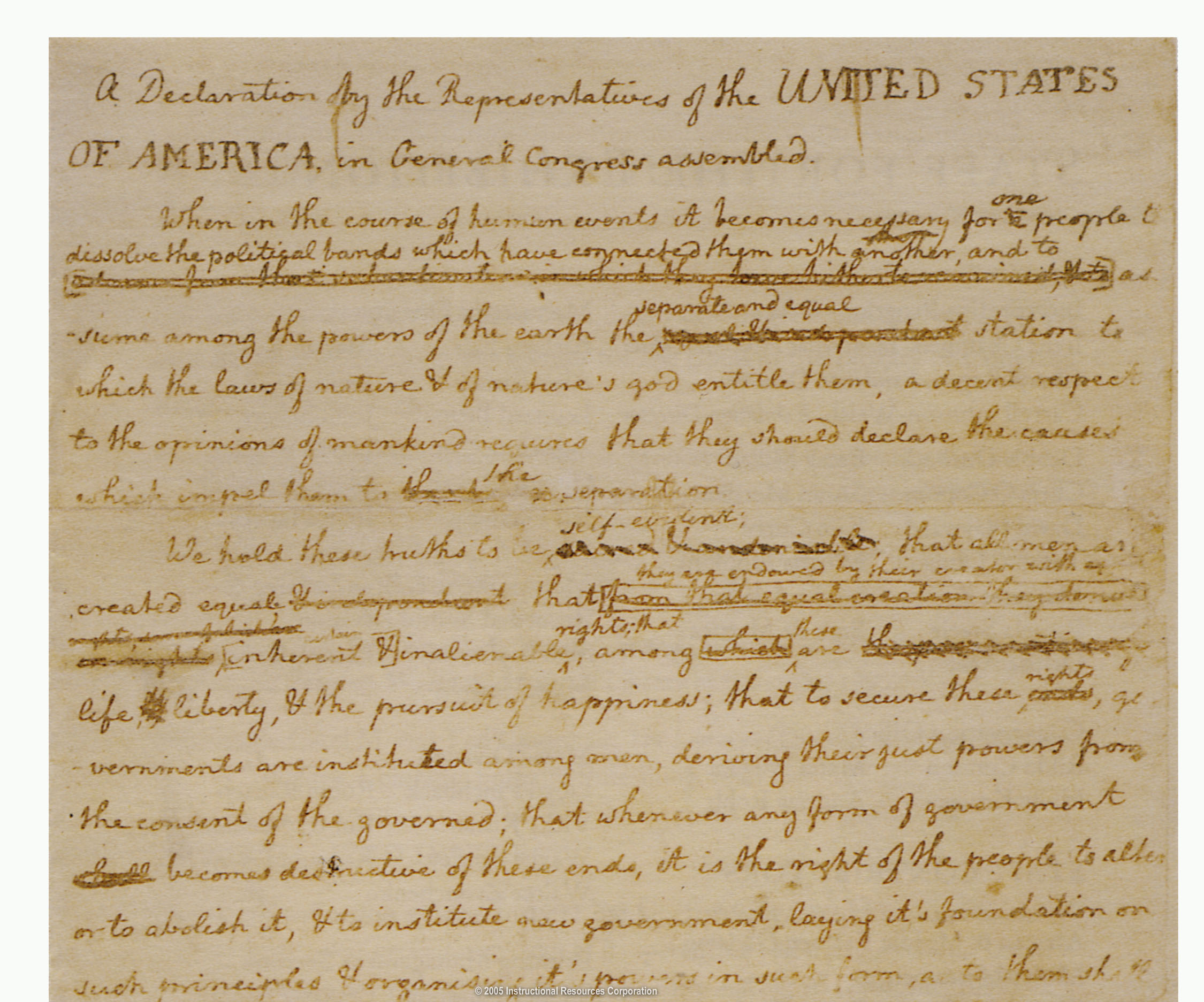 Declaration Of Independence Background
