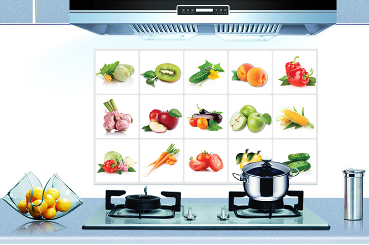 Free shipping removable fruit vegetable kitchen cabinet stove wall 728x484