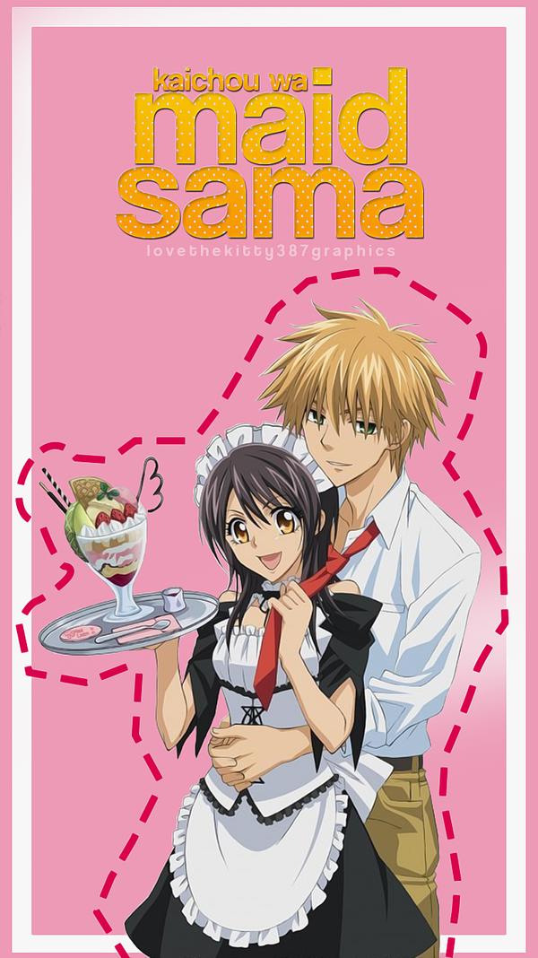 Maid Sama Misaki X Usui Wallpaper iPhone By Lovethekitty387