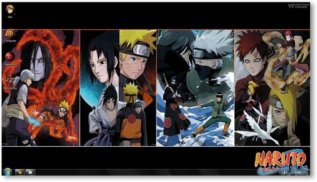 Tema Naruto Untuk Windows 7 Terbaru