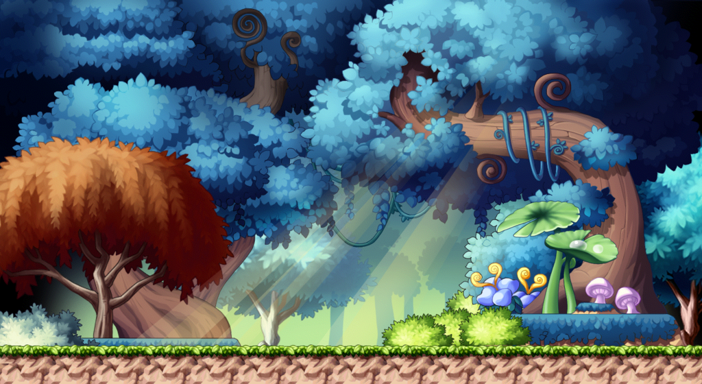 Maplestory Background Enchanted Forest By