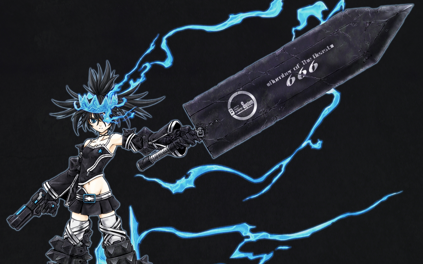 Image Brs Beast Wallpaper Jpg Black Rock Shooter Wiki