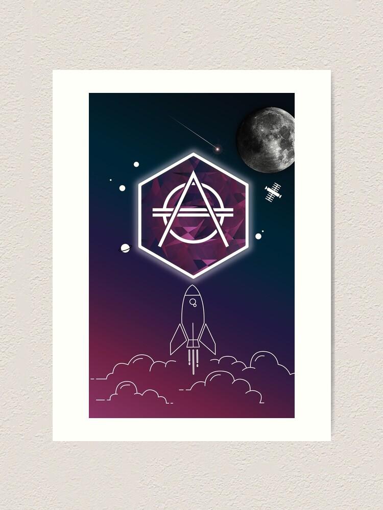 Don Diablo Conquest To Space Hexagon Records Art Print By