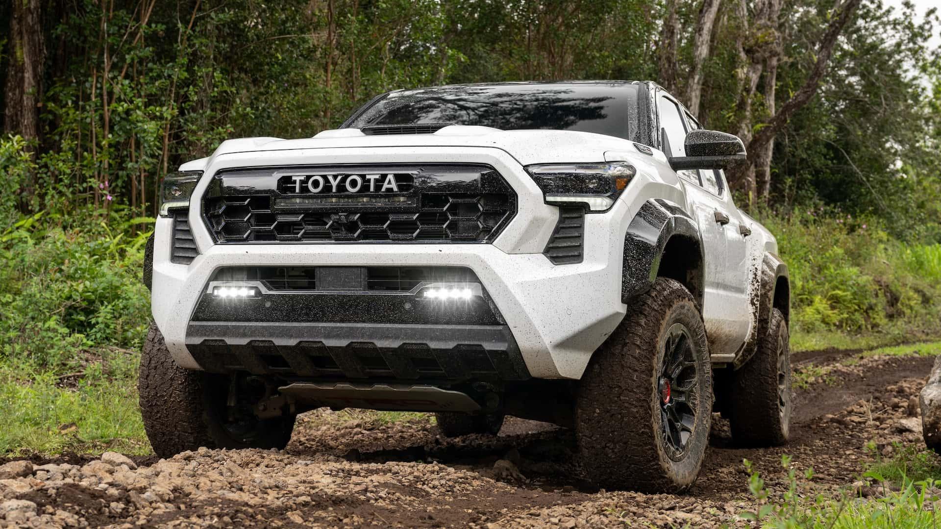 Toyota Taa Trd Pro Gets New Terra Paint That Looks Like Lava