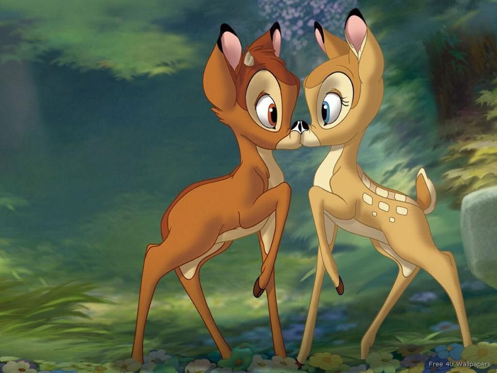 Bambi images BAMBI AND FALINE HD wallpaper and background photos 1024x768