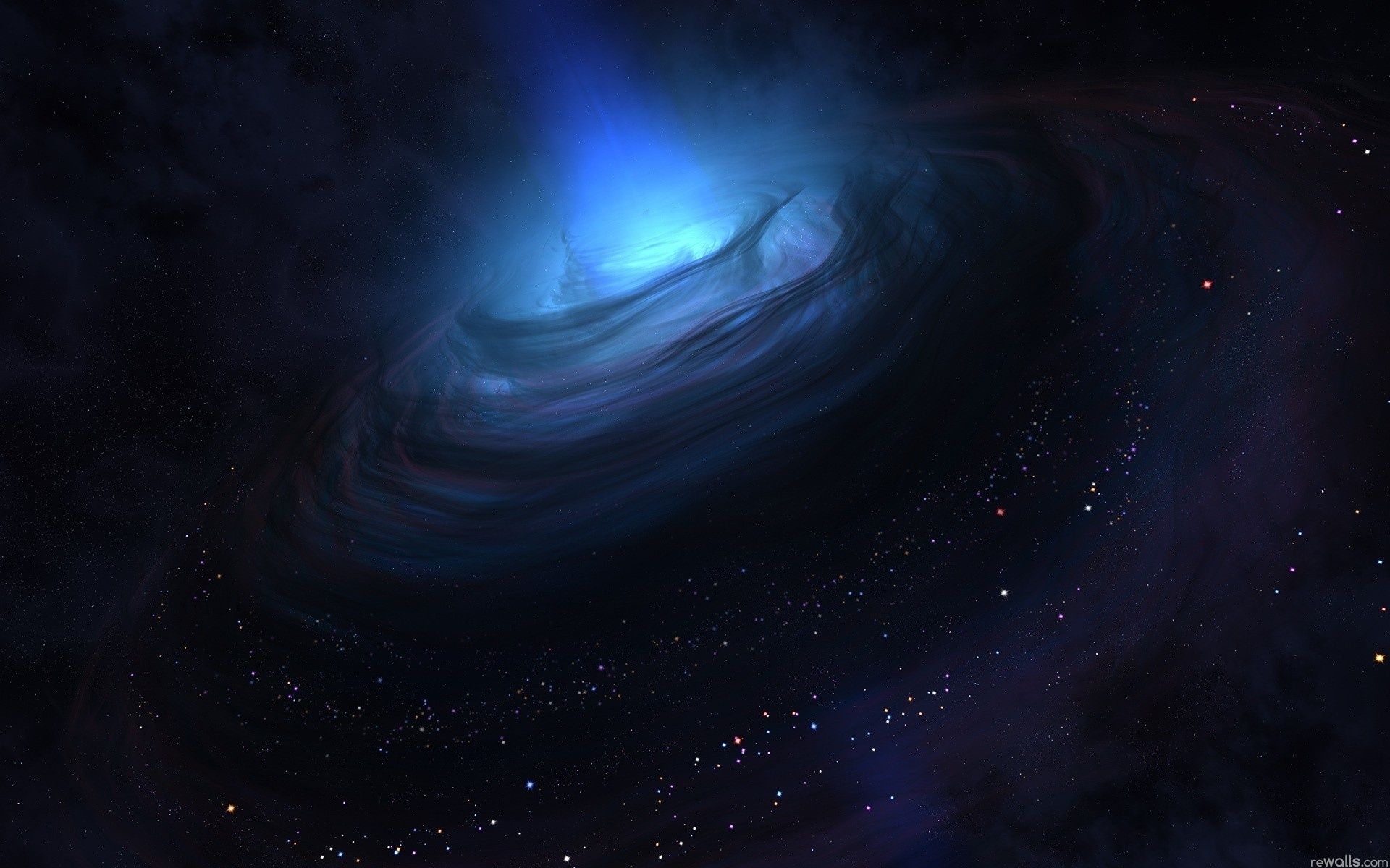 Black Hole Wallpaper Top Background