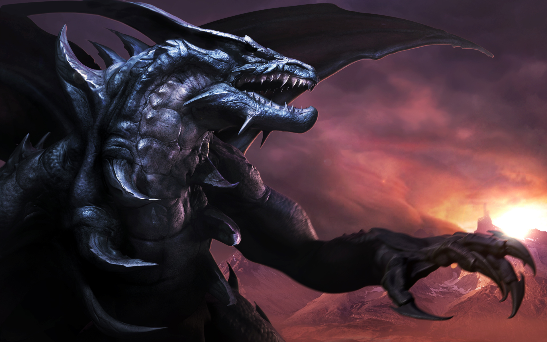 Epic Dragon Cool Wallpaper Share This On