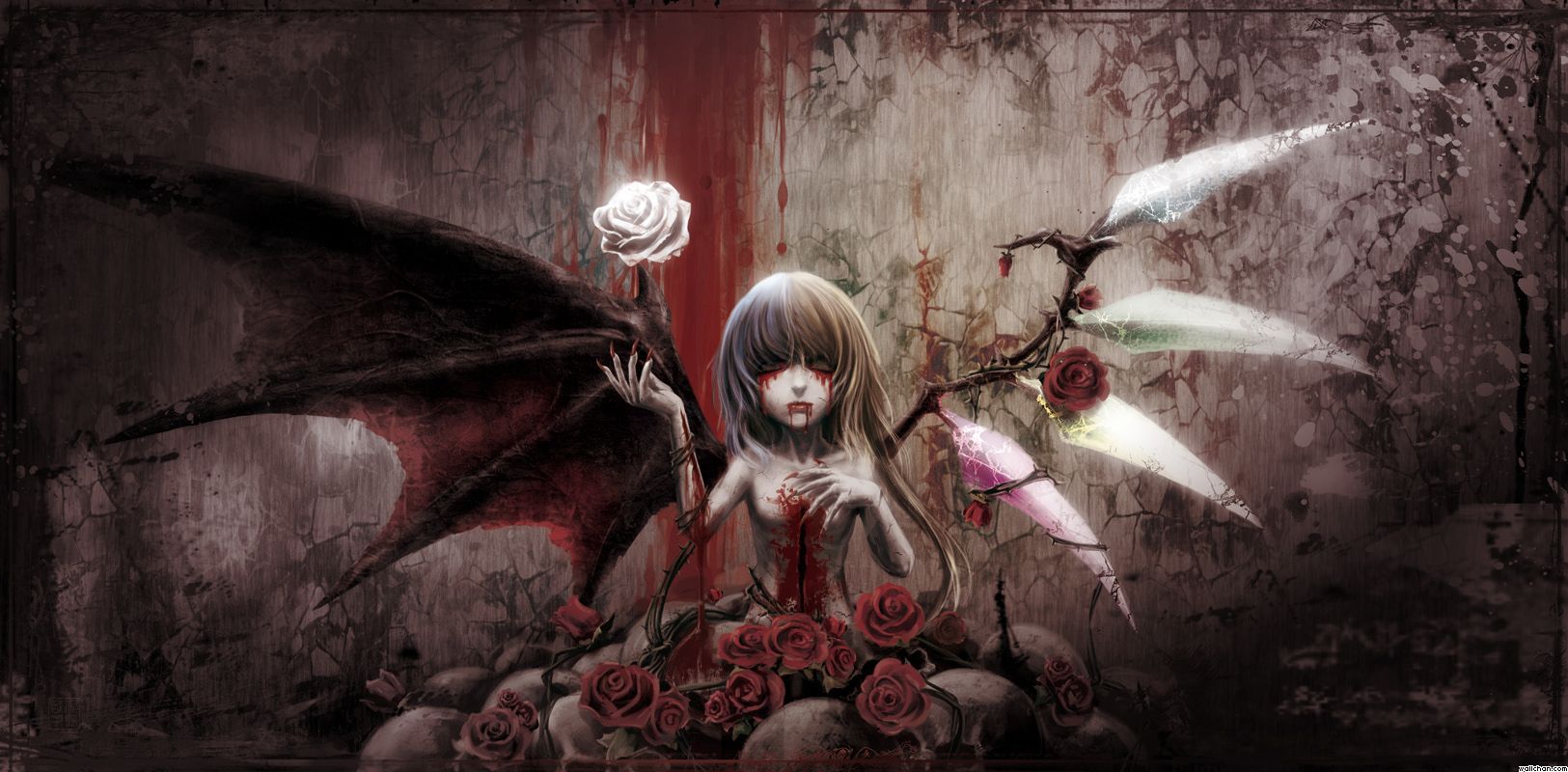 44+] Demon Girl Wallpaper - WallpaperSafari