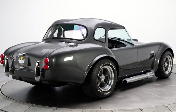 Ac Cobra Shelby Silver With A Roof Wallpaper Photos