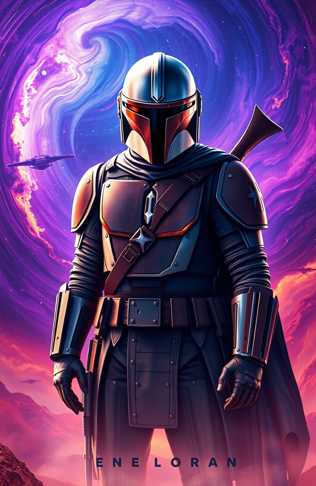 The Mandalorian Art Wallpaper