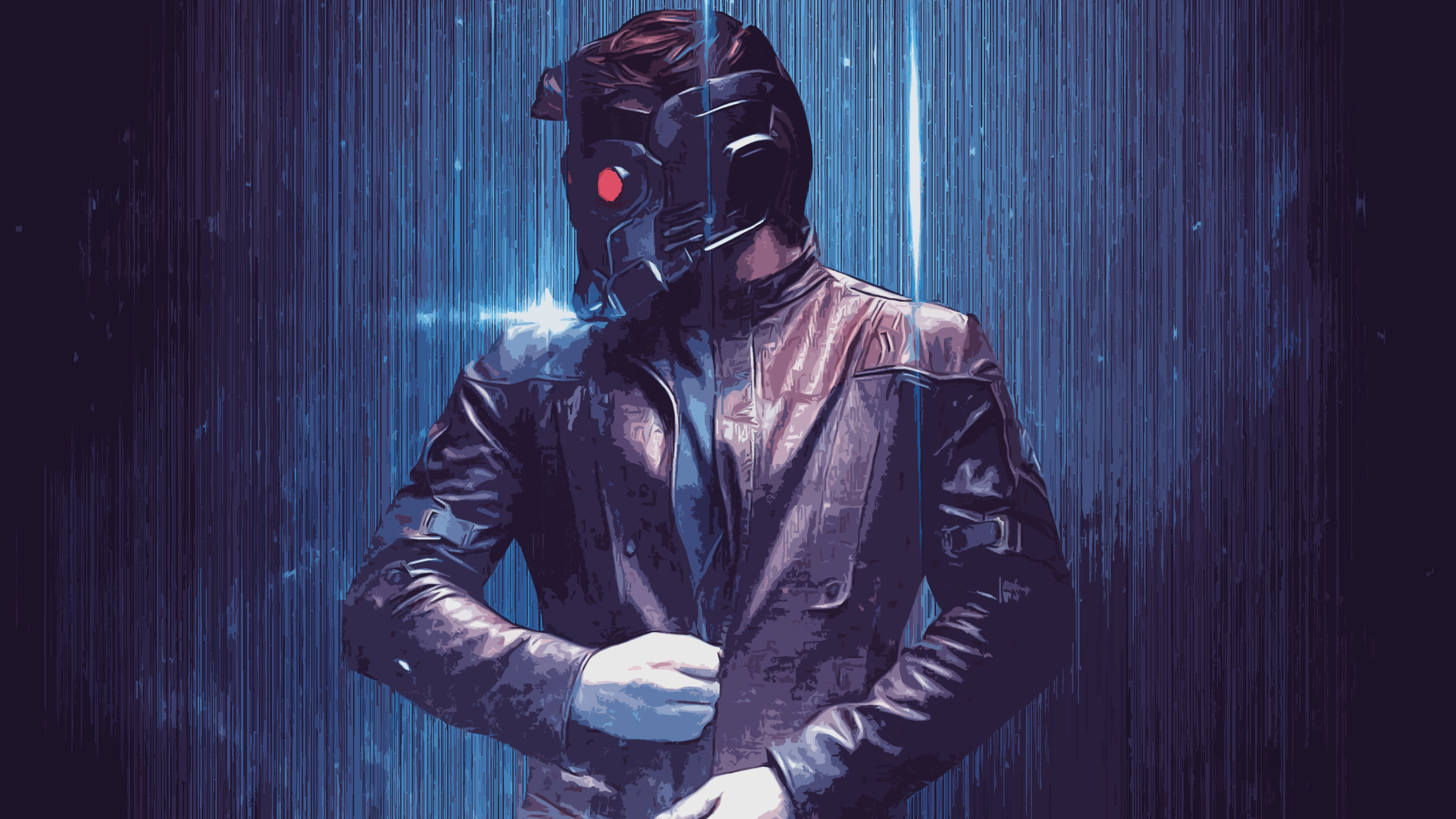 Star Lord New Art HD Wallpaper Superheroes 4k