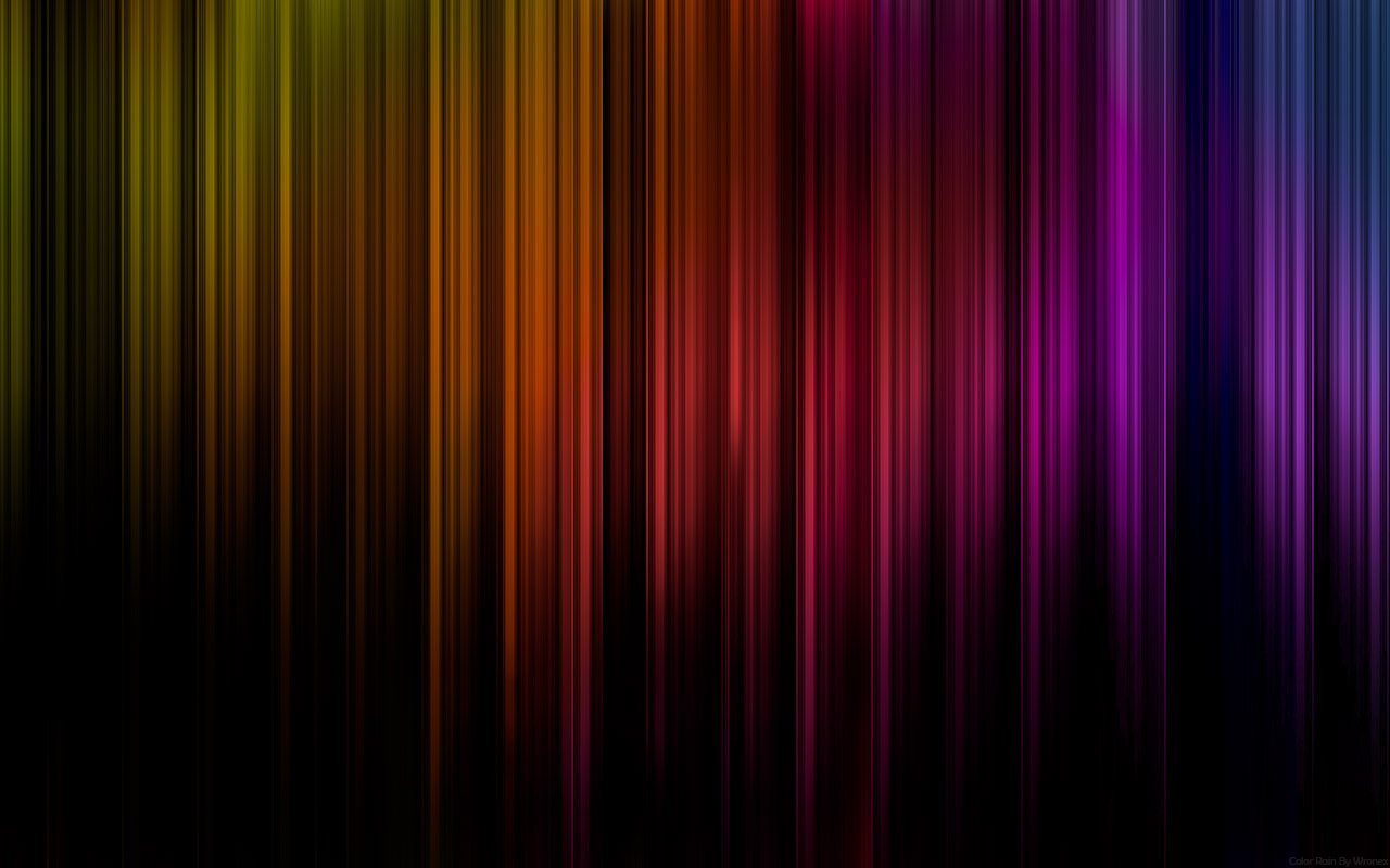 Color Rain Wallpaper And Background Id