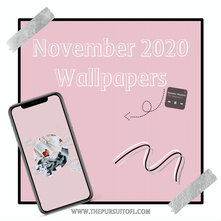 November iPhone Wallpaper