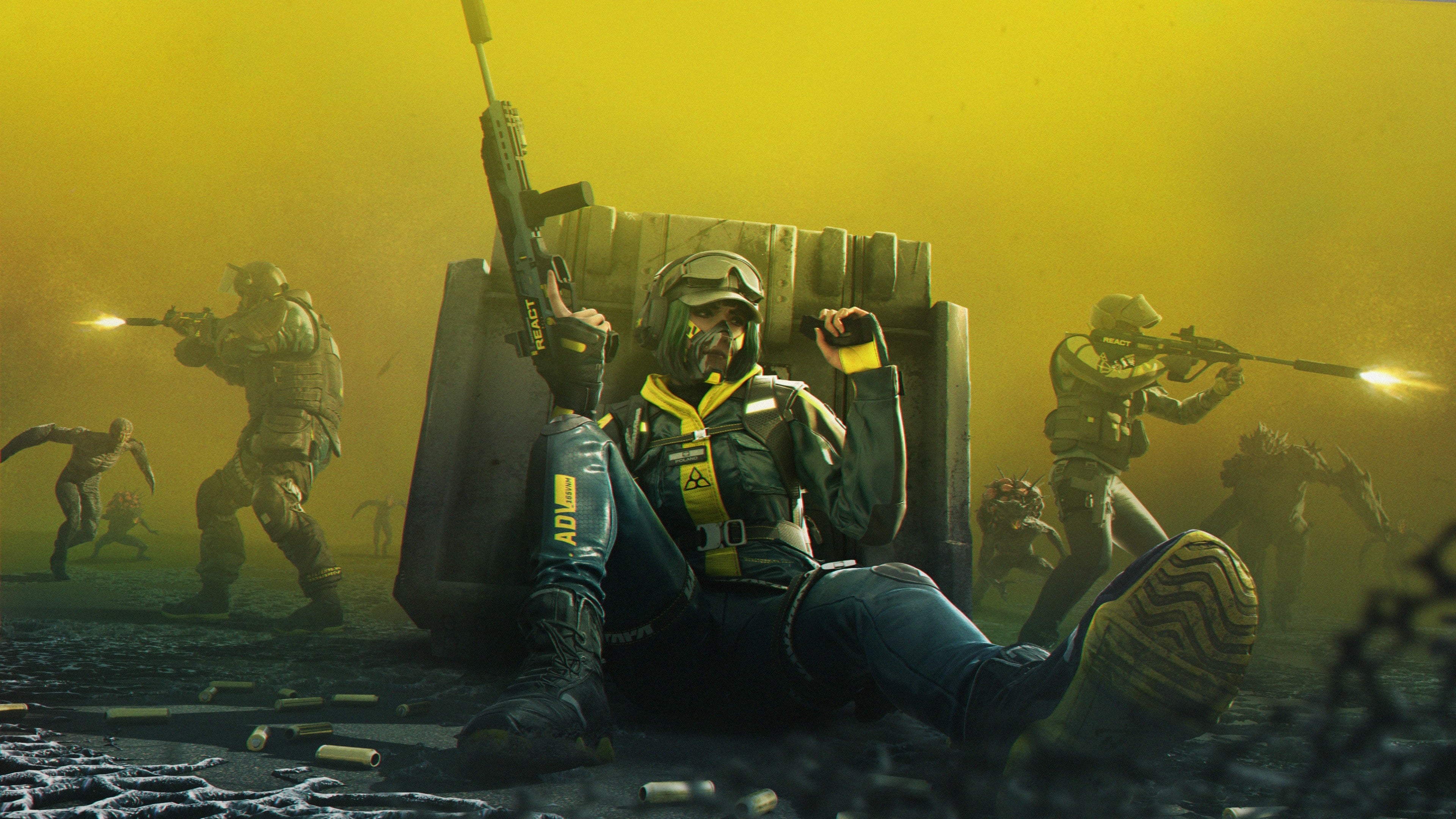 Tom Cy S Rainbow Six Extraction Spillover Dlc 4k Wallpaper