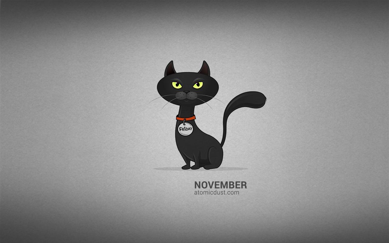 November Wallpaper From The Creatives At Atomicdust
