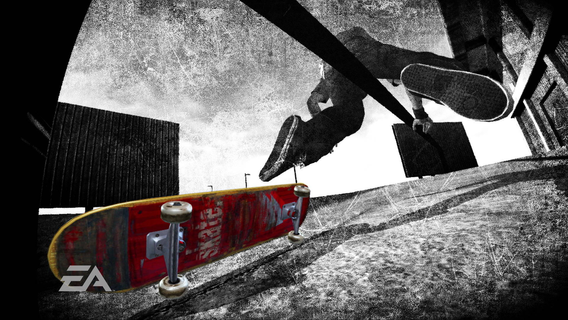 HD Skateboarding Background