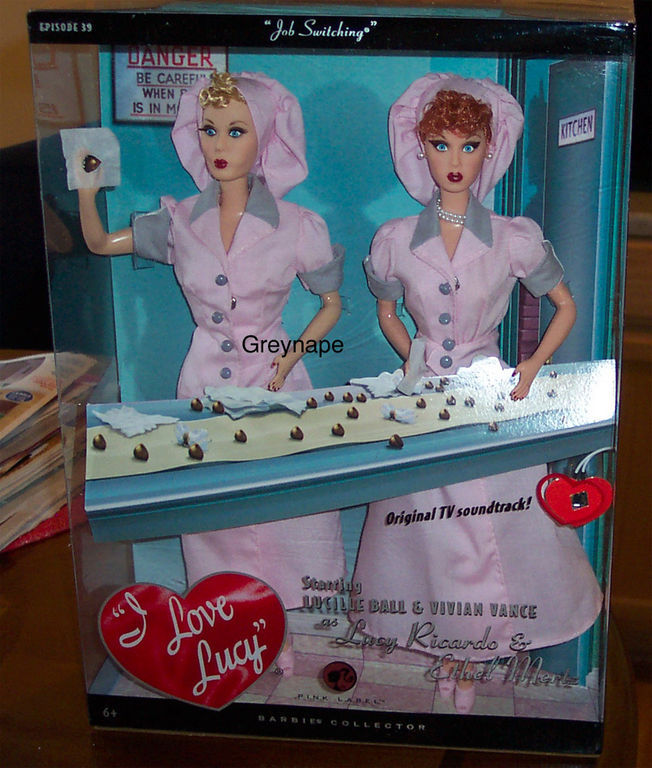 Love Lucy Cast In Color I Ethel Dolls Job