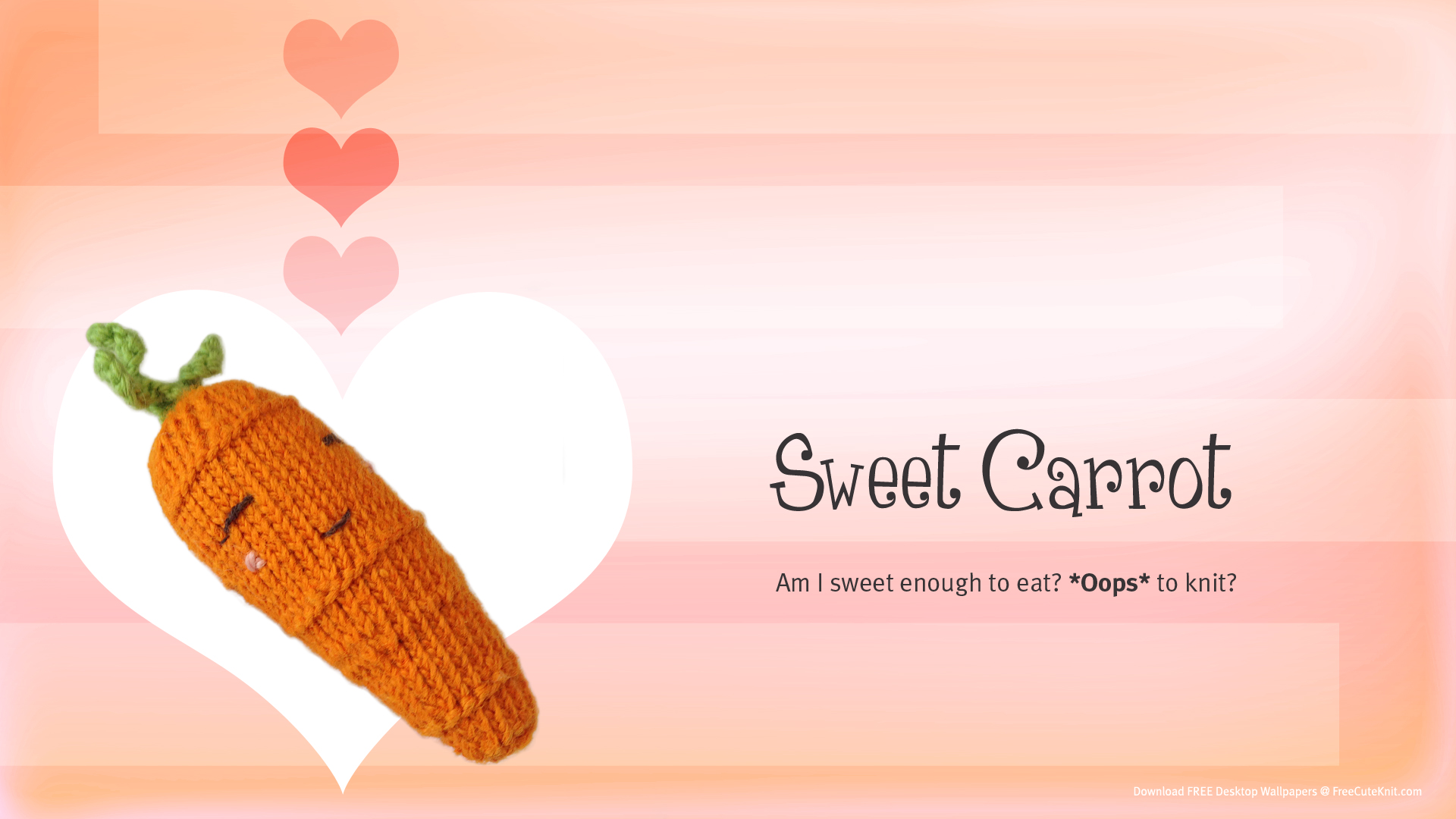 Sweet Carrot Desktop Wallpaper HD